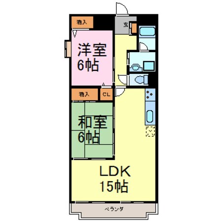 Limpia高峯の物件間取画像